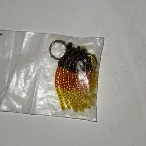 Beaded Earrings with Fringe